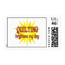 Quilting Brightens My Day stamps