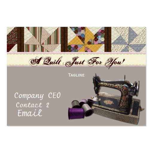 Quilting Business Card