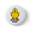 Quilting Chick buttons