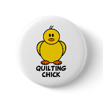 Quilting Chick buttons by chicktshirts8 Quilting Chick buttons