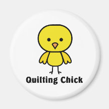 Quilting Chick Fridge Magnets