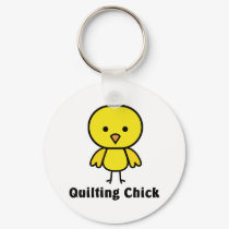 Quilting Chick keychains