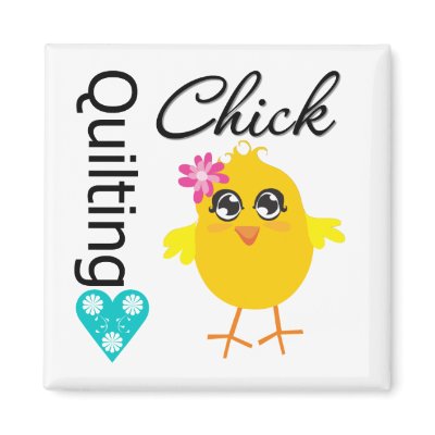 Quilting Chick refrigerator magnets