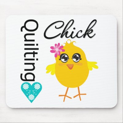 Quilting Chick Mouse Pads