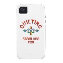 Quilting Fabulous Fun iPhone 4/4S Case