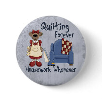 Quilting Forever Button