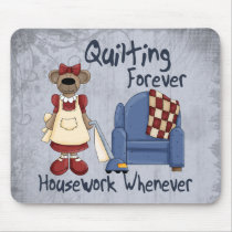 Quilting Forever mousepads by HobbyTees Quilting Forever mousepads