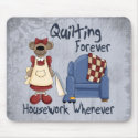 Quilting Forever mousepad