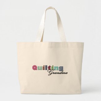 Quilting Grandma Canvas Bags