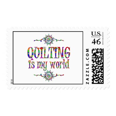 Quilting is My World stamps