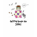 Quilting keeps me SANE! Shirt by rosaamarilla Quilting keeps me SANE! Shirt