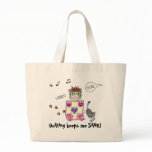 Quilting keeps me SANE! Totebag