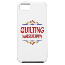 Quilting Makes Life Happy iPhone 5 Cases