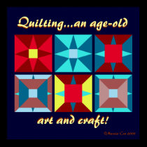 Quilting Poster posters