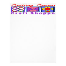 QUILTING QUEENS CUSTOM LETTERHEAD