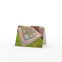 Quilts on a Line Note Card