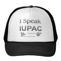 Química pura y aplicada de la unión internacional  gorra
