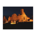 Quin Abbey at night postcards by BANNER25 Quin Abbey at night postcards