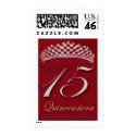 Quinceañera for the 15th birthday stamp