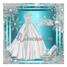 Quinceanera 15th Elite Elegant Birthday Party Custom Invitations