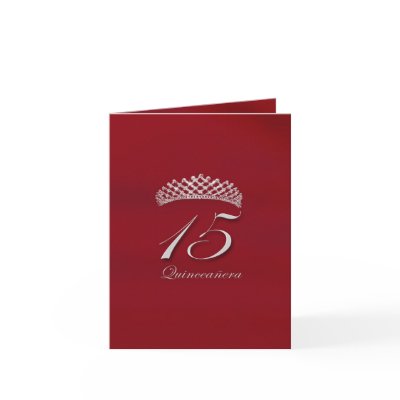 Quinceañera for the 15th birthday greeting cards