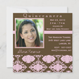 Chingatumadreepndepartedelasdirectioners on Quinceanera Invitations Invitation