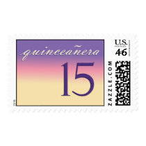 Quinceanera postage postage