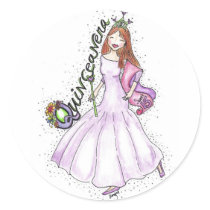 Quinceanera stickers