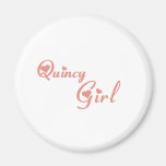 Quincy Girl tee shirts Magnets