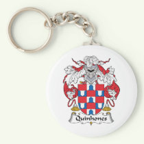 Quinhones Family Crest Keychain