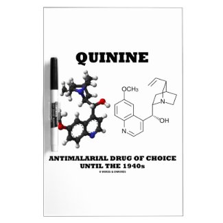 Quinine Antimalarial Drug Of Choice Until 1940s Dry Erase Boards