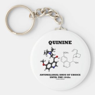 Quinine Antimalarial Drug Of Choice Until 1940s Key Chains