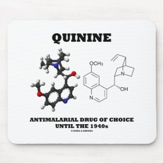Quinine Antimalarial Drug Of Choice Until 1940s Mousepad
