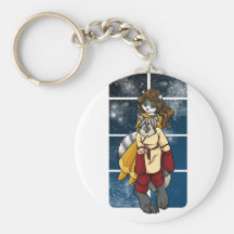 Quinn and Darrik Keychain