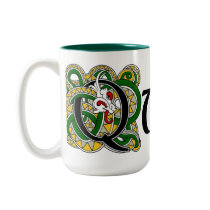 Quinn Celtic Dragon Mug