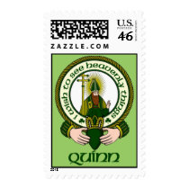 Quinn Clan Motto Postage Stamps