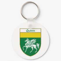 Quinn Coat of Arms/Family Crest keychains