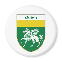 Quinn Coat of Arms/Family Crest magnets