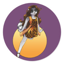 Quinn - Fall 2010 Round Sticker