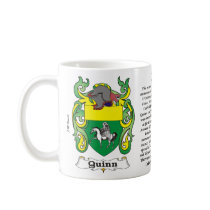 Quinn Family Coat of Arms mug