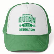 Quinn Irish Drinking Team hats