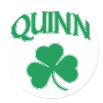Quinn Irish stickers