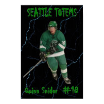 Quinn Snider - Seattle Totems posters