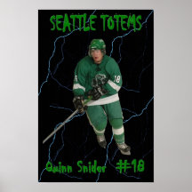 Quinn Snider - Seattle Totems Posters