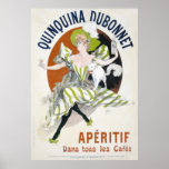 Quinquina Dubonnet Aperitif - Vinatge Poster posters
