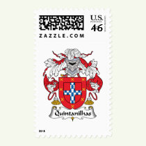 Quintanilhas Family Crest Stamps