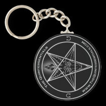 Quintessentials "Baphomet" Key Chain keychains
