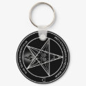 Quintessentials "Baphomet" Key Chain keychains