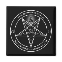 Quintessentials "Baphomet" Logo Magnet by thequintessentials Quintessentials "Baphomet" Logo Magnet
