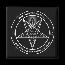 Quintessentials "Baphomet" Logo Magnet magnets
